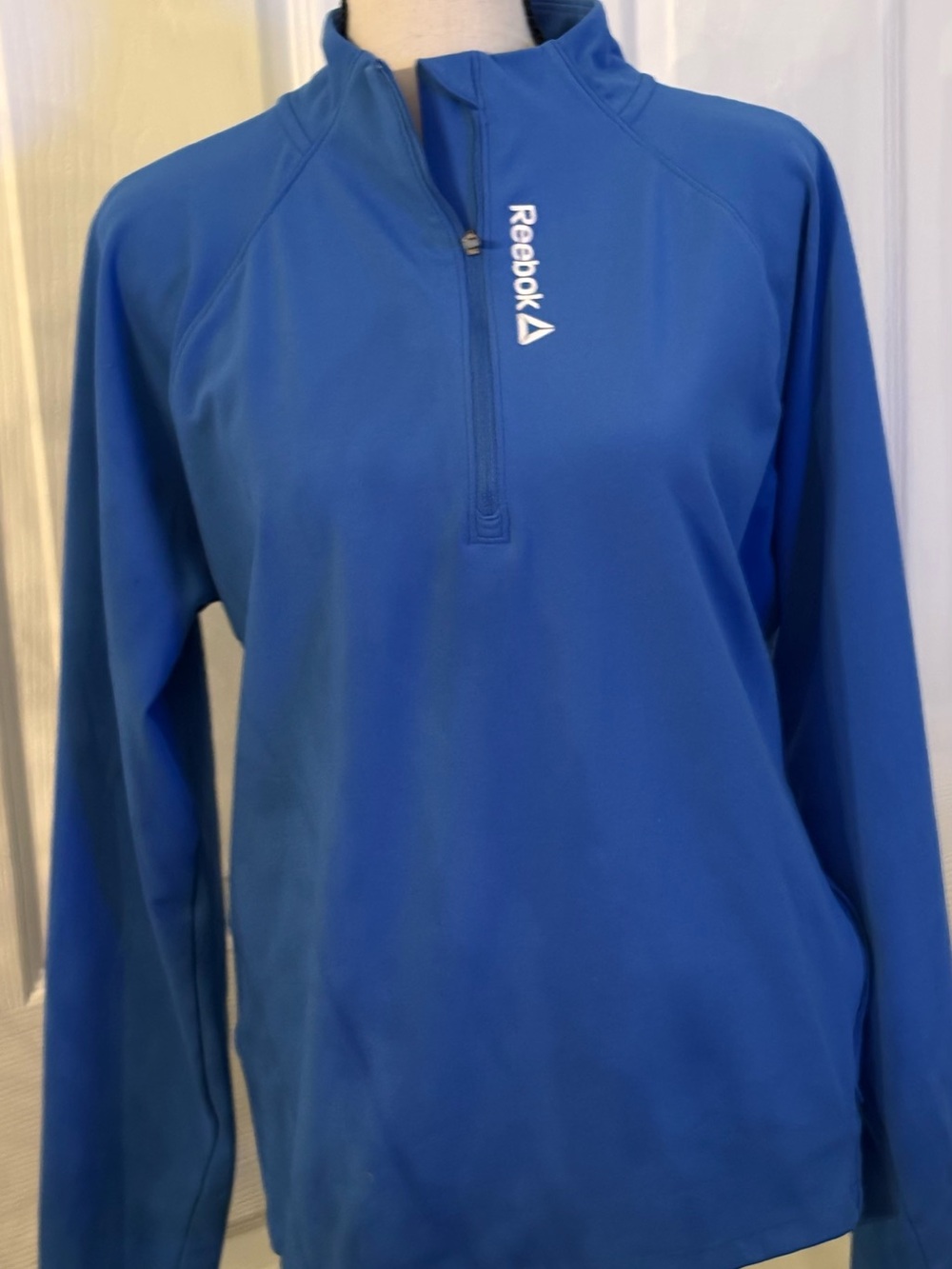 Reebok Royal Blue Half-Zip Dry Fit Pullover
